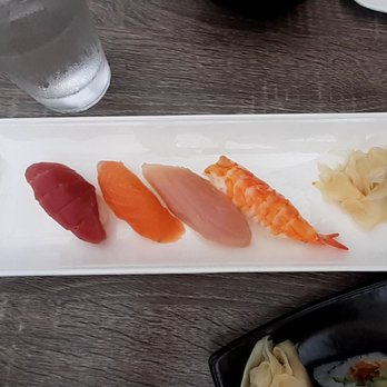 SanKai Sushi - Standard nigiri pieces. - Sushi Bars Near Me - Edmonds, Washington SanKai Sushi - Standard nigiri pieces. - Sushi Bars Near Me - Edmonds, Washington
