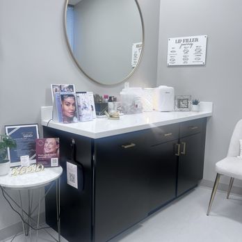 Dontage - Services and products offered on display in treatment room, 1 of 2. - Medical Spas Near Me - Fairfax, Virginia
