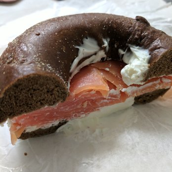 Orange County Bagel Bakery - lox on a pumpernickel bagel - Bakeries Near Me - Middletown, New York Orange County Bagel Bakery - lox on a pumpernickel bagel - Bakeries Near Me - Middletown, New York