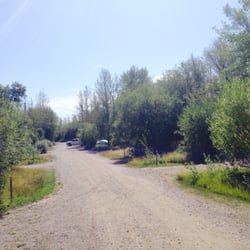 Riverside RV Park & Campground - Main road through campground