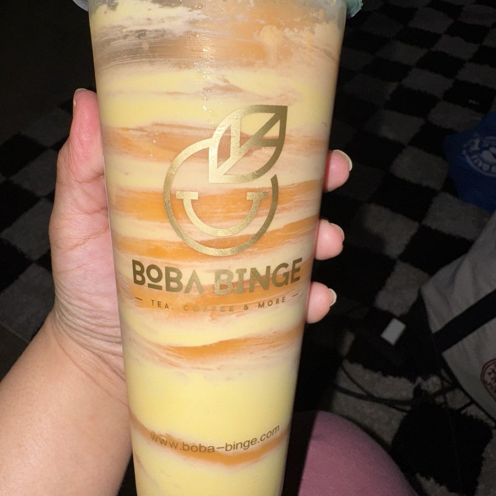 Boba Binge - Thai Tea Tornado - Coffee & Tea Near Me - Oakland, California