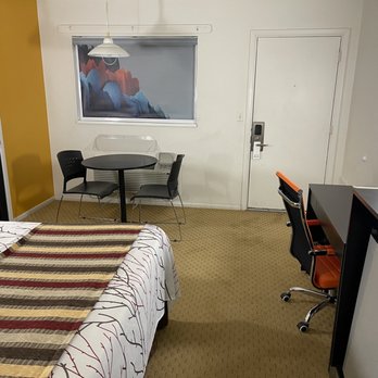 Chaparral Motor Inn - View from the bathroom - Hotels Near Me - Burlington, Colorado