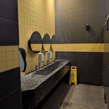 Good Catch Cafe - Sink area. You don't need to push a door to enter the women's washroom. - Hong Kong Style Cafe Near Me - Markham, Ontario Good Catch Cafe - Sink area. You don't need to push a door to enter the women's washroom. - Hong Kong Style Cafe Near Me - Markham, Ontario