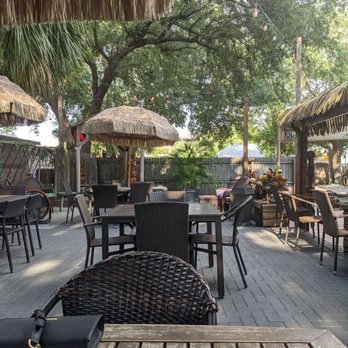The Honu - Cute patio seating. - Hawaiian Near Me - Dunedin, Florida