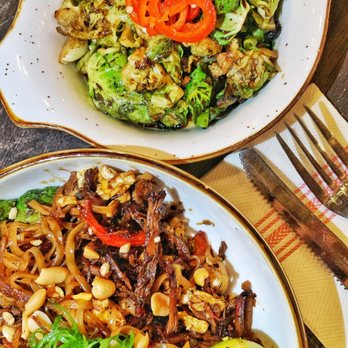 Doce Provisions - Wok Brussels sprouts Thai Street Noodle Special - New American Near Me - Miami, Florida Doce Provisions - Wok Brussels sprouts Thai Street Noodle Special - New American Near Me - Miami, Florida