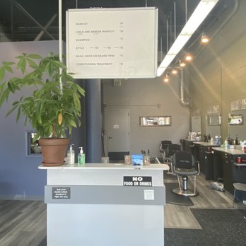 Great Capes for Hair - Menu and front desk - Hair Salons Near Me - Berkeley, California
