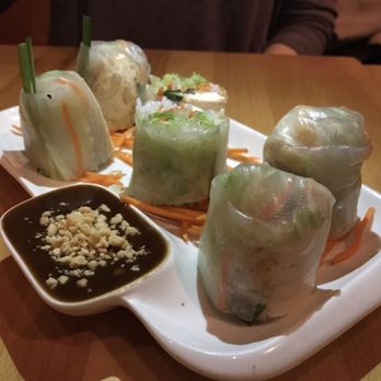 Circles Contemporary Asian - Summer Rolls- too much lettuce, not enough tofu. - Asian Fusion Near Me - Philadelphia, Pennsylvania
