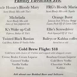 The breakfast booze The breakfast booze