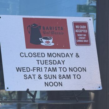 Barista Del Barrio - Coffee & Tea Near Me - Tucson, Arizona