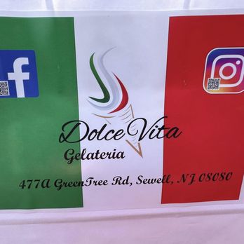Dolce Vita Gelateria - a sign for dolce vita gelateria - Gelato Near Me - Sewell, New Jersey Dolce Vita Gelateria - a sign for dolce vita gelateria - Gelato Near Me - Sewell, New Jersey