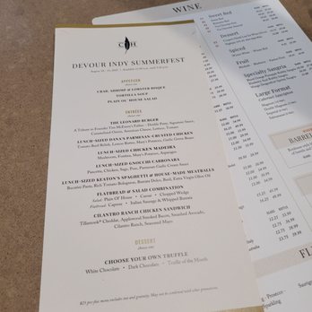 Cooper’s Hawk Winery & Restaurant - Devour Indy menu - American Near Me - Indianapolis, Indiana Cooper’s Hawk Winery & Restaurant - Devour Indy menu - American Near Me - Indianapolis, Indiana