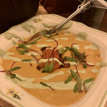 Supperland - Seasonal sweet potato soup - Southern Near Me - Charlotte, North Carolina