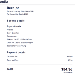 Thrifty Car Rental