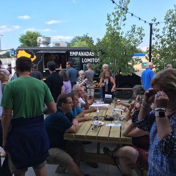 Unmapped Brewing Company - Try to grab an outdoor table, where you can actually conduct a conversation without shouting. You'll also be close to the food truck. - Breweries Near Me - Minnetonka, Minnesota Unmapped Brewing Company - Try to grab an outdoor table, where you can actually conduct a conversation without shouting. You'll also be close to the food truck. - Breweries Near Me - Minnetonka, Minnesota