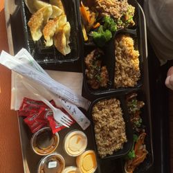 Edo Ya - Create Your Own Bento Box, 5 Piece Gyoza
