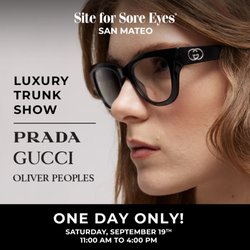 Site for Sore Eyes - San Mateo - Exclusive Offers with purchase of featured frames including FREE Single-Vision Lenses, FREE A/R Coating, $150 OFF Progressive lenses & more!