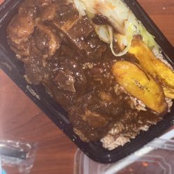 K & L Jamaican American Cuisine - Oxtail & Beans