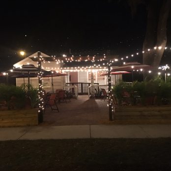 Nutwood - The outside of Nutwood at night. What a beautiful and delicious addition to downtown Winter Haven!! - New American Near Me - Winter Haven, Florida