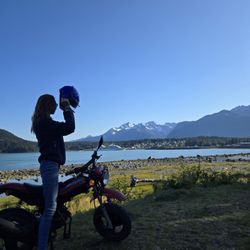 Cyclops Cycles - Adventures to the Chilkat State Park on a 49 CC Moped