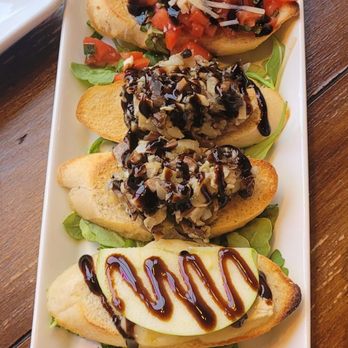 Annette’s - Bruchetta trio, all great - Desserts Near Me - Webster, New York
