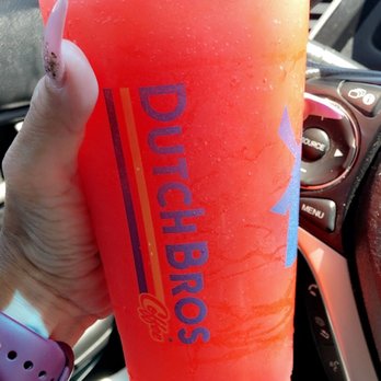 Dutch Bros Coffee - Always trying new drinks! All Red Bull blended flavors are delish - Coffee & Tea Near Me - Yuma, Arizona
