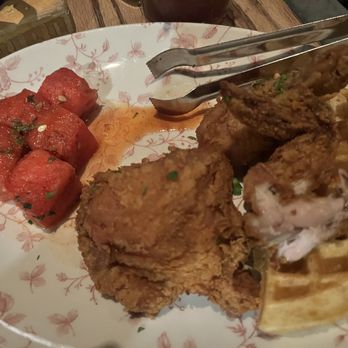 Yardbird - CHICKEN 'N' WATERMELON 'N' WAFFLES - Southern Near Me - Las Vegas, Nevada