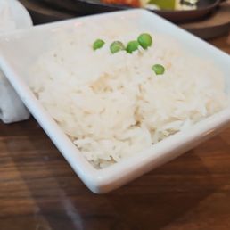 Steamed Jasime rice. Steamed Jasime rice.