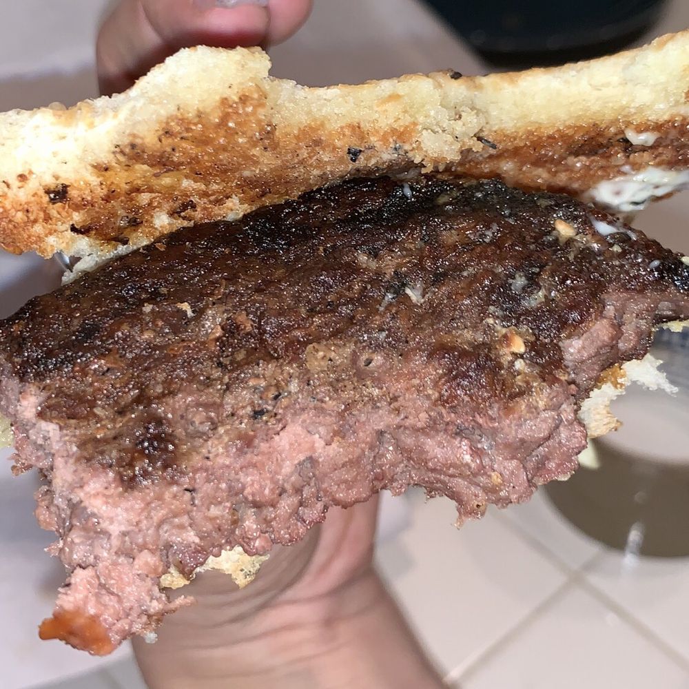 Pamplemousse Grille - Burnt and dry Kobe Beef Burger - New American Near Me - Solana Beach, California