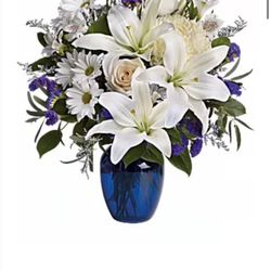 Cristy's Floral Designs & Flower Delivery - The flowers he ordered and paid for you.