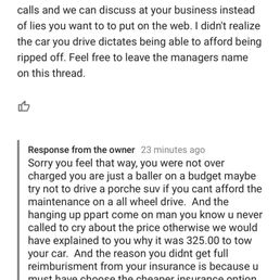 Response from Rhinos Wrecker Response from Rhinos Wrecker