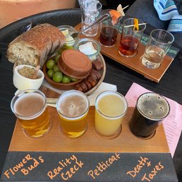 Flights and charcuteries