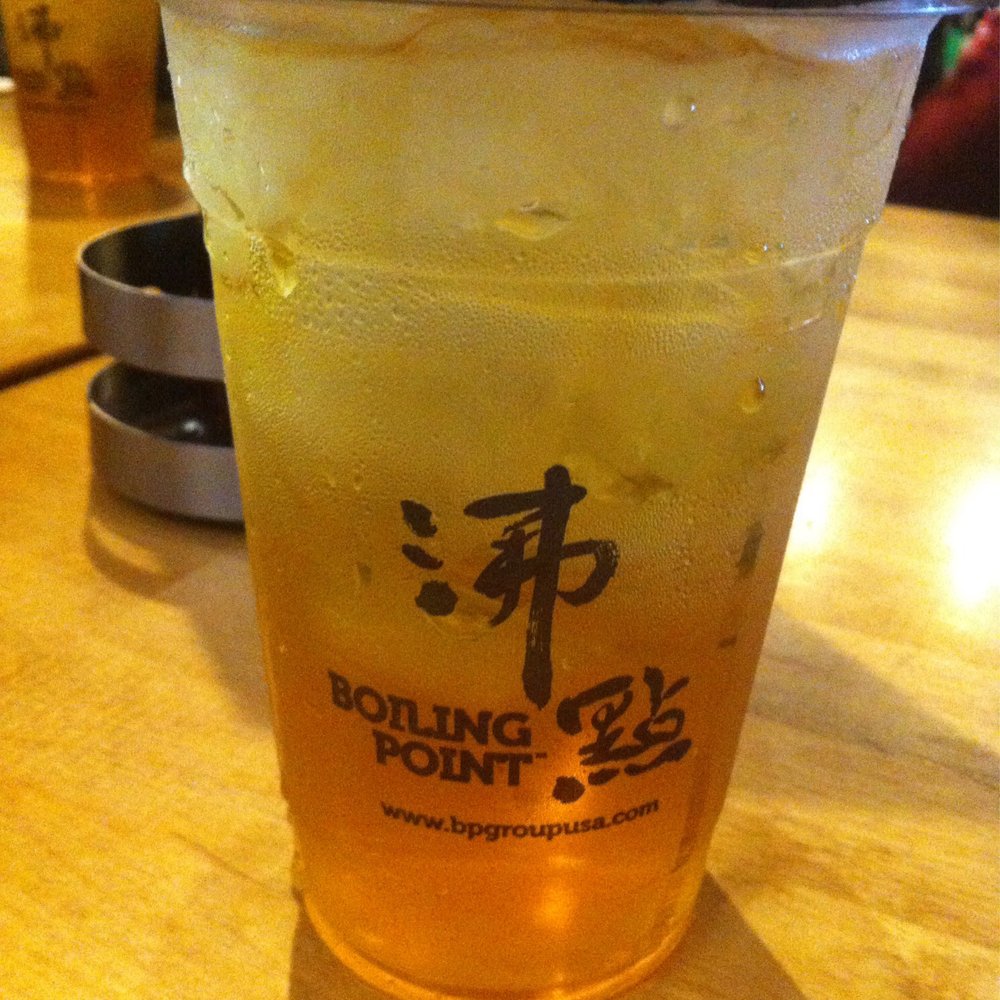 Boiling Point - Lunch complimentary green tea - Hot Pot Near Me - Fremont, California