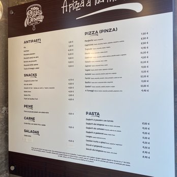 Pizza Misura - Menu - Coffee & Tea Near Me - Lisbon, 11 Pizza Misura - Menu - Coffee & Tea Near Me - Lisbon, 11