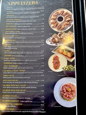 Menu photo 4 Yoko Japanese Restaurant Oakton, VA Menu photo 4 Yoko Japanese Restaurant Oakton, VA