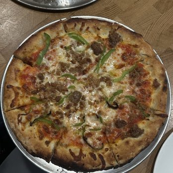 Cattivella - Italian sausage pizza - Italian Near Me - Denver, Colorado Cattivella - Italian sausage pizza - Italian Near Me - Denver, Colorado