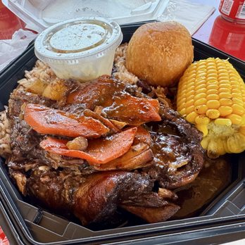 GTMO Jerk - Brown chicken stew - Chicken Shop Near Me - Cuba, New Mexico GTMO Jerk - Brown chicken stew - Chicken Shop Near Me - Cuba, New Mexico