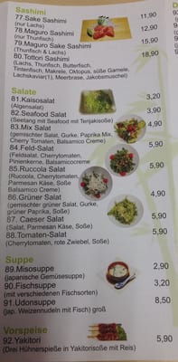 Menu photo 2 Yoma Sushi Bad Kreuznach, RP