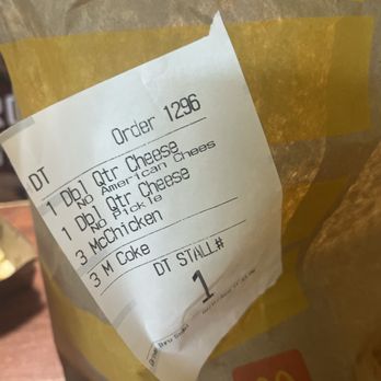 McDonald's - Incomplete Order - Burgers Near Me - Rawlins, Wyoming McDonald's - Incomplete Order - Burgers Near Me - Rawlins, Wyoming