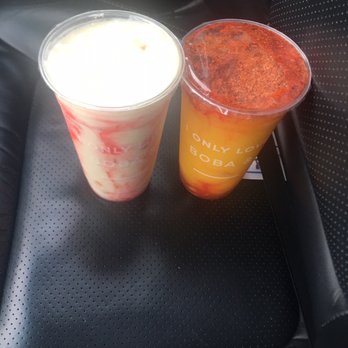 BobaLust - Orange Dreamsicle and Chamolly I think... - Bubble Tea Near Me - Kent, Washington