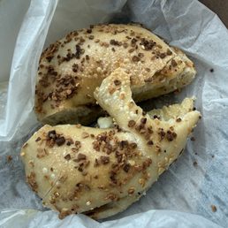 Garlic Bagel with Butter