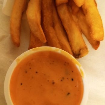 Crown Burgers Restaurant - Small Fries & Fry Sauce - Burgers Near Me - Layton, Utah