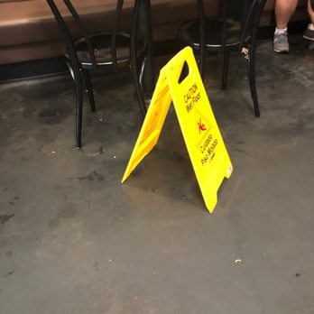 The Pizza Press - Another sign like this has been placed at the back of the place and none of them have been taken care of y a staff memeber. - Salad Near Me - Orange, California The Pizza Press - Another sign like this has been placed at the back of the place and none of them have been taken care of y a staff memeber. - Salad Near Me - Orange, California