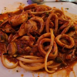 Villa Napoletana - Pescatore, mussels, shrimp, scallops, calamari shells off.
