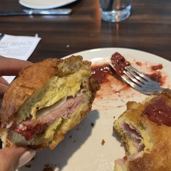 The Gorge Eatery - Monte Cristi sandwich - New American Near Me - Weissport, Pennsylvania