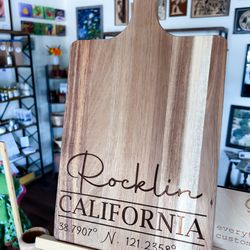 Clarks Corner - Rocklin cutting board