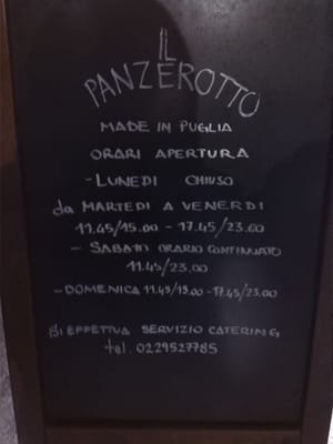 Menu photo 4 Il Panzerotto Milan, MI