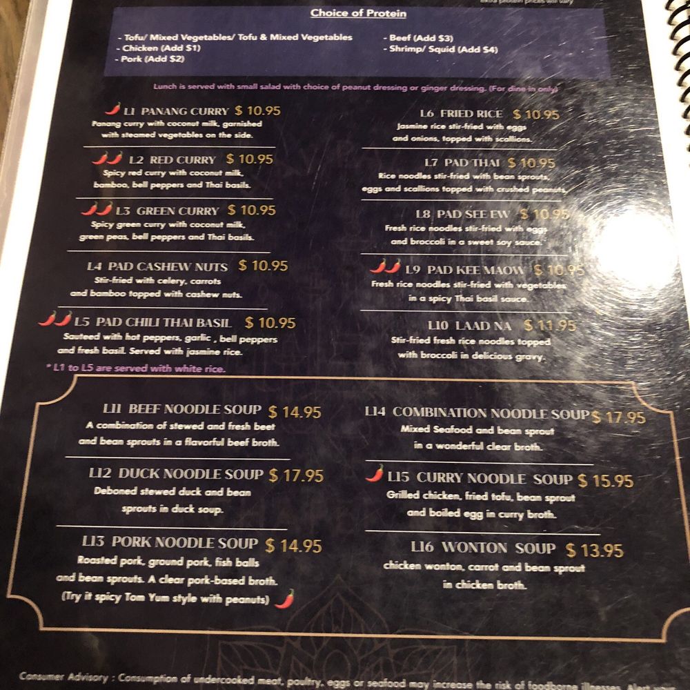 Thai Palace - Lunch menu 2026 - Thai Near Me - Chapel Hill, North Carolina Thai Palace - Lunch menu 2026 - Thai Near Me - Chapel Hill, North Carolina