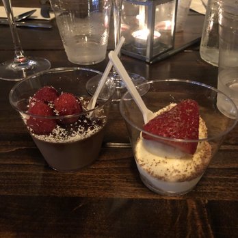 Old Town Kitchen & Bar - Cheesecake and chocolate mousse - Wine Bars Near Me - Lompoc, California