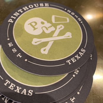Pinthouse Pizza - Logo on coasters - Brewpubs Near Me - Round Rock, Texas Pinthouse Pizza - Logo on coasters - Brewpubs Near Me - Round Rock, Texas