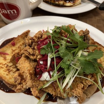 Jam Cafe - Fried Chicken French Toast - Breakfast & Brunch Near Me - Victoria, British Columbia Jam Cafe - Fried Chicken French Toast - Breakfast & Brunch Near Me - Victoria, British Columbia